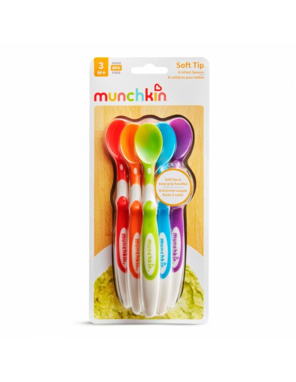 Munchkin Σετ με 6 Μαλακά Κουταλάκια - Image 2
