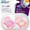 Philips Avent Ultra Air Πιπίλες Σιλικόνης 6-18 μηνών Νεράιδα Σετ 2τμχ - Image 2