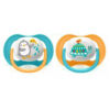 Philips Avent Happy Ultra Air Πιπίλες Σιλικόνης 6-18 μηνών Χελωνάκι-Πιγκουινάκι Σετ 2τμχ - Image 2