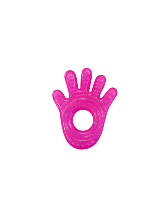 Munchkin Μασητικός Κρίκος Οδοντοφυΐας "Fun Ice Hand" με Gel από Σιλικόνη για 3 m+ - Image 2