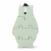 Ξύλινο Παζλ Με 4 Κομμάτια Trixie Body Mr. Polar Bear