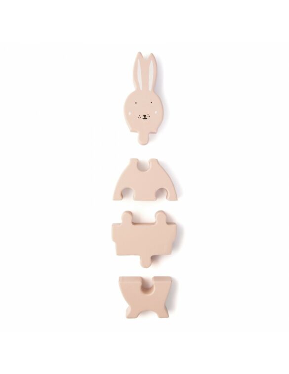 Ξύλινο Παζλ Με 4 Κομμάτια Trixie Body Rabbit - Image 2