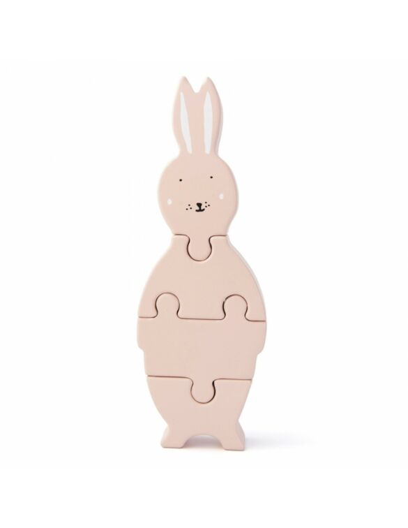 Ξύλινο Παζλ Με 4 Κομμάτια Trixie Body Rabbit