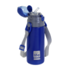Παιδικό Θερμός Με Καλαμάκι 400ml Navy Blue - Image 2