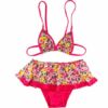 Μαγιό Μπικίνι Φούξια Floral