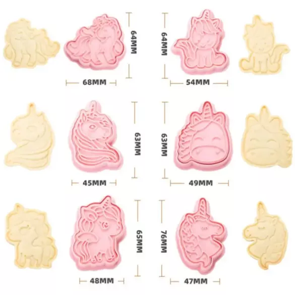 Cookie Cutters Μονόκεροι 6 τμχ - Image 4