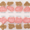 Cookie Cutters Οχήματα 8 τμχ - Image 2