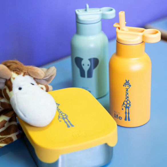 Ανοξείδωτο Φαγητοδοχείο Με Χώρισμα 800ml | Giraffe - Image 4